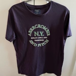 Abercrombie Purple Tshirt M